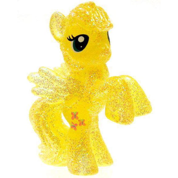 My Little Pony 2 Inch Fluttershy PVC Figure (Crystal Glitter)