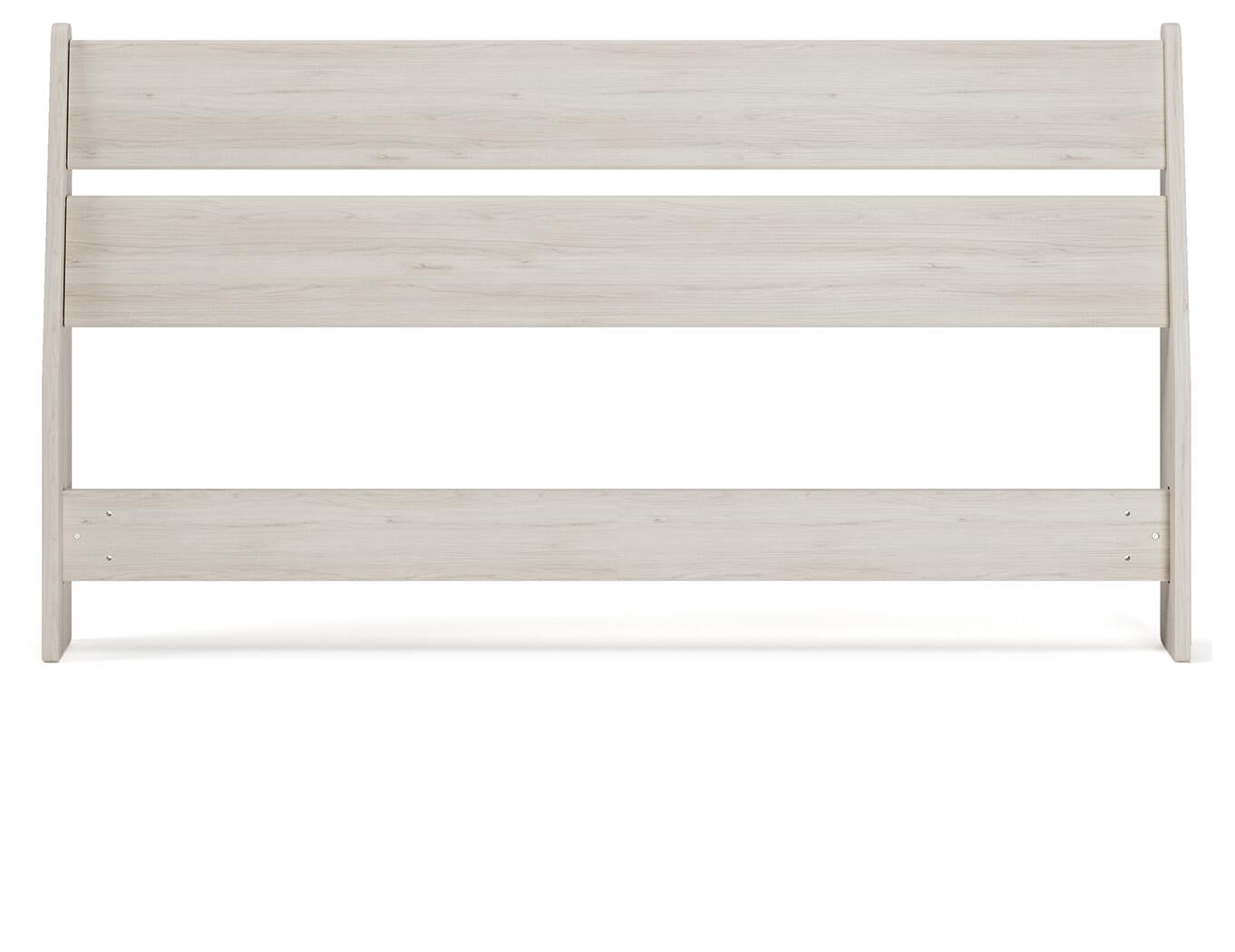 Signature Design by Ashley Contemporary Socalle Queen Panel Headboard  Light Natural