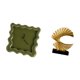 thumbnail image 5 of Adorno de reloj para baño, cocina, estudio, escultura de resina para dormitorio, sala de estar, decoración del hogar, 5 of 8