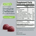 thumbnail image 5 of VITEEY Immune Multivitamin Gummies with Probiotics, Immune Support, Berry Flavor, 60 Count, 2 Pack, 5 of 7