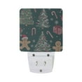 thumbnail image 5 of Yayeee LED Night Light for The Home Plug in With Light Sensors 2 Pack, Red Christmas Gingerbread, 5 of 6
