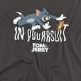 thumbnail image 2 of Tom And Jerry Movie T-Shirt In Pursuit Unisex Graphic Tee For Men & Women, 2 of 7