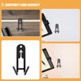 thumbnail image 3 of DEEPCRAFF 30pcs Black ABS Multi Purpose Utility Hook For Space Saving Design In Home Kitchen And Orchard, 3 of 8