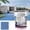 C, variant on Clearance Under $24.39! 1CAN Epoxy Floor Paint, High-Gloss Marble Effect Coating for Garage & Concrete, Plastic, for Indoor & Outdoor Floors, (1kg, Multi-Color)