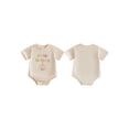 thumbnail image 2 of BemeyourBBs Baby Boys Girls First Birthday Romper Outfits One Years Old 1st Birthday Clothes Short Sleeve Cake Embroidery Bodysuit Playsuit Summer Clothing, 2 of 9