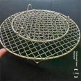 thumbnail image 4 of 304 Stainless Steel Round BBQ Net Grill Mesh Roast Nets Bacon Grill Tool Iron Nets Barbecue Accessories Non-stick BBQ Mat Grid, 4 of 5