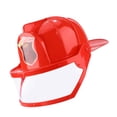 thumbnail image 4 of Kit de 5 piezas de juguetes de cosplay de bombero para niños, casco, extintor, intercomunicador, hacha, llave inglesa, 4 of 15
