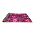 thumbnail image 2 of Ahgly Company Indoor Rectangle Abstract Pink Modern Area Rugs, 4' x 6', 2 of 4