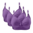 thumbnail image 5 of Maplenight 3PC Push Up Bras for Women No Underwire Full Coverage T Shirt Bra Comfy Supportive Everyday Bras, 5 of 7