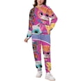 thumbnail image 2 of Super Kitties Kids' Hoodie And Pants Set Hooded Sweatshirt Outfit Soft Sweatpants & Pullover Set 160CM, 2 of 8