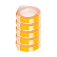 thumbnail image 4 of sweethay 5 uds 3D etiquetas de plástico en relieve 9mm reemplazo para DYMO 1610/12965 fabricante de etiquetas Motex Kits de mantenimiento de impresoras amarillo, 4 of 6