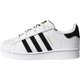 thumbnail image 1 of Adidas Performance Superstar 2 CF I Tenis de Baloncesto de Moda, Blanco/Negro (White/Core Black), 13 MX Niñito, 1 of 8