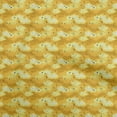 thumbnail image 1 of oneOone Cotton Cambric Yellow Fabric Galaxy Quilting Supplies Print Sewing Fabric By The Yard 42 Inch Wide, 1 of 5