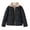 Black, variant on HOOJT Clearance!Lightweight Coat Women Fashion Women's Zipper Long Sleeve Down Cotton Jacket Cotton Solid Color Jacket Jackets for Women