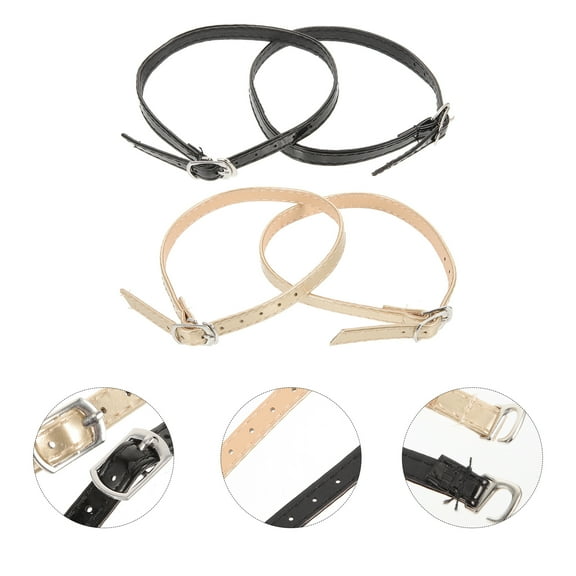 2 Pairs Adjustable Heel Bands Replaceable Shoe Straps Daily Use Ankle Support for High Heels