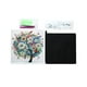 thumbnail image 1 of Bewildely Caja de almacenamiento plegable con pintura de diamantes, cubo plegable, cesta organizadora plegable DIY SNH003 Artesanía No.02 Bewildely HA7896-02B, 1 of 6