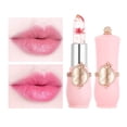 thumbnail image 4 of 6 Clear Moisturizing Jelly Dry Flower Warm Change Lipstick Moisturizing Crystal Transcolor Lipstick set long-lasting waterproof, 4 of 5