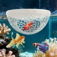 thumbnail image 4 of Floating Betta Cave & Shrimp Hideout - Multi-Functional Aquarium Hammock, Feeding Ring, Stress-Free Resting Spot for Small Fish Tanks, 4 of 5