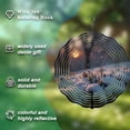 thumbnail image 2 of Metal Hanging Wind Spinners with Unique Wireframe Design - Stunning Garden Wind Chimes for a Serene Outdoor Atmosphere, 2 of 6