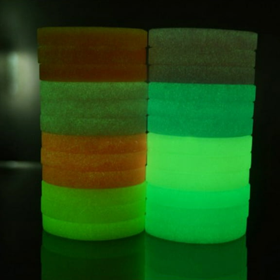 UPKOCH 8PCS Luminous Silicone Stretch Wristbands Assorted Color for Events