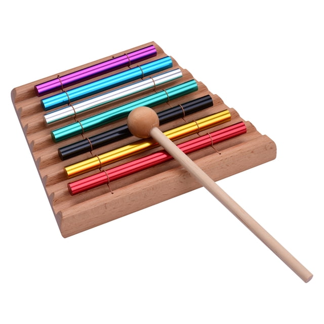 Chime,Chime Wind Bell Musical Percussion With Meditation Chime Educational Musical Percussion Wind Bell Educational 7-tone Chimes Meditation Bell Educational Musical Eryue Chimes 7-tone