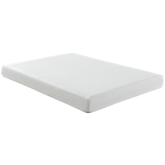 Modern Contemporary Urban Design Bedroom 8inch Queen Size Mattress, White, Fabric