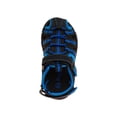 thumbnail image 4 of Rugged Bear Boys Closed Toe Kids Sport Sandals, Black Blue, 13, 4 of 5