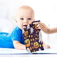 thumbnail image 5 of Dreamtimes 3 PCS Spooky Ghost Pumpkin Baby Muslin Washcloths, Hello Halloween Face Towel Burp Cloths Ultra Soft Absorbent Cotton Bath Wipes Towels for Newborn Boys Girls, 5 of 7