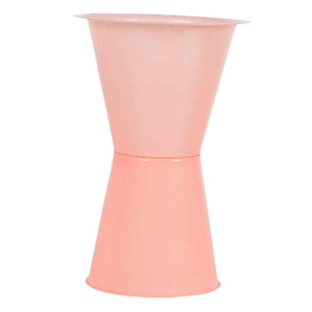 Cubo de flores Suministros para arreglos florales Decoración compacta Jarrón de lata de granja M