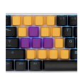 thumbnail image 4 of TAI-HAO Blank Rubber Gaming Keycaps : Blank No.1 Compatible with All MX Types Keyboards, 4 of 5