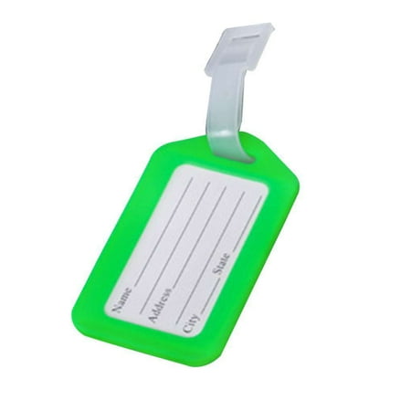 10Pcs Plastic Boarding Check Luggage Travel Suitcase Hang Tag Ticket ...