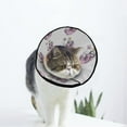 thumbnail image 1 of Sloth Unicorn Horn Star Soft Cat Dog Recovery Collar Adjustable Cat Cone Wound Healing Protective After Surgery for Pet Cone, 1 of 7