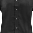 thumbnail image 3 of Kustom Kit Mens Short Sleeve Tailored Fit Premium Oxford Shirt, 3 of 4