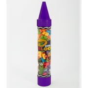 Crayola Kids@Work 80 pc Blocks in 36" Giant Crayon Tube - Purple