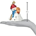 thumbnail image 2 of Old World Christmas Flamin' Hot Cheetos Snowman Glass Blown Ornament for Christmas Tree, 2 of 6