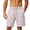 (Casual 89)Beige, variant on Mens Plus Size Shorts Summer Breeches Solid Color Shorts Fashion Casual Sports Thin Dry Beach Short Pants
