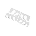 thumbnail image 2 of 4Pcs Quilting Rulers Household DIY Crafting Template Quilting Rulers Household Tailor Tool Feather Shape Rulers Dressmaker Quilt Template Lines Sew Frame, 2 of 9