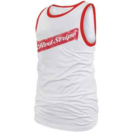 Red Stripe - Logo Tank Top