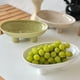thumbnail image 5 of Frutero de cerámica con trípode, plato minimalista moderno for servir, centro de mesa decorativo for el hogar., 5 of 7