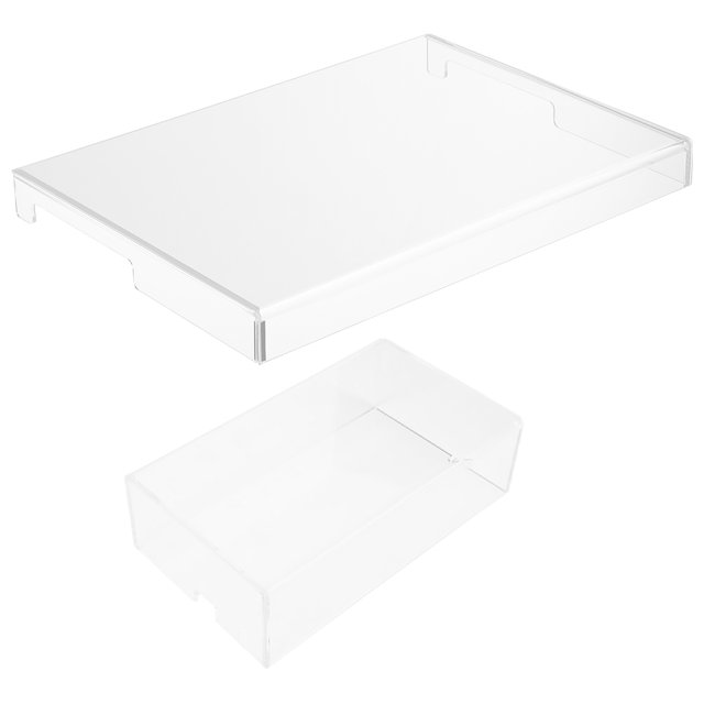 KAKOWELY 1 Ensemble Housse Antipoussière en Acrylique pour Clavier Souris Housse de Protection pour Clavier Mécanique Imperméable Résistante aux Rayures Protecteur de Clavier pour Ordinateur Portable et de Bureau Claviers,13.78x"X9.84"X1.18 Pouces