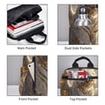 thumbnail image 3 of Disketp Golden White Tiger Mochila Ligera e Impermeable, Mochila de Día Resistente para Viajes, Senderismo y Uso Diario para Hombre y Mujer, 3 of 7