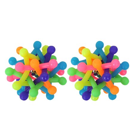 DRAFIDEEP Set of 2 Small Squeaky for Chihuahua Dogs, Chew Toys and Educational Playthings