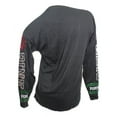 thumbnail image 2 of Victoria's Secret Pink Bling Campus Tee Holiday Black Fair Isle XSmall Nwt, 2 of 5
