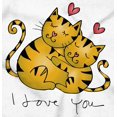 thumbnail image 2 of Crazy Cat Lady I Love You Kitties Women's Long Sleeve T Shirt Brisco Brands S, 2 of 5