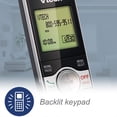 thumbnail image 5 of VTech DECT 6.0 Combiné Simple Téléphone Sans Fil avec CID, Clavier Rétroéclairé et Écran, Combiné Haut-Parleur Double/complet, et Bloc d'Appel Argent/noir - CS6, 5 of 5