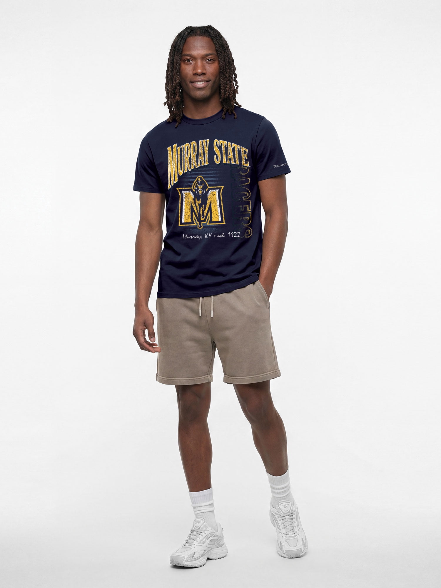 Murray State Racers Reebok Mens Crew Neck Short Sleeve T-Shirt