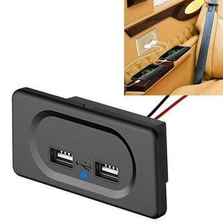 USB3.0 and 3.1 C Female Dual Port Socket Panel Mount Car Audio USB