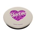 thumbnail image 2 of PopSockets PopGrip estándar con forma de corazón de leopardo rosa de Barbie, 2 of 6