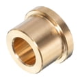 thumbnail image 4 of 2 Pack Flange Sleeve Bearings 3/8" Bore x 5/8" OD x 1/2" Length x 3/4" Flange Dia, Self-Lubricating Brass Bushing, 4 of 5