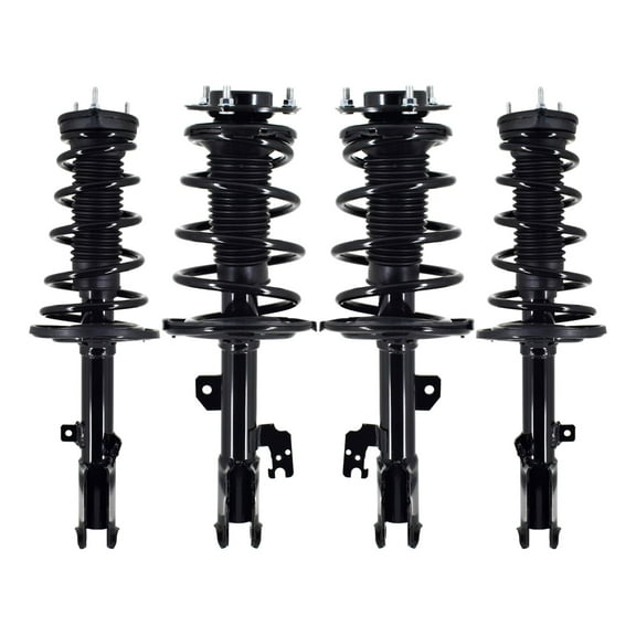 Set 4 Front - Rear Quick Complete Strut-Coil Spring For 2009 - 2012 Lexus Es350